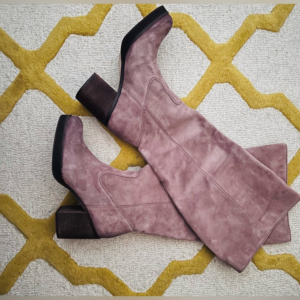 New! Zodiac Knee-High Suede Boots!